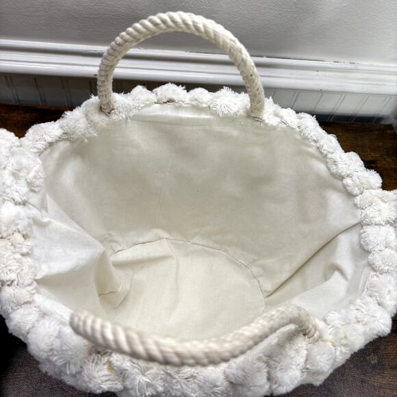 Hen Egg Gathering Basket Macrame Chicken Handmade Farmhouse Decor Rustic Large - Picture 5 of 16